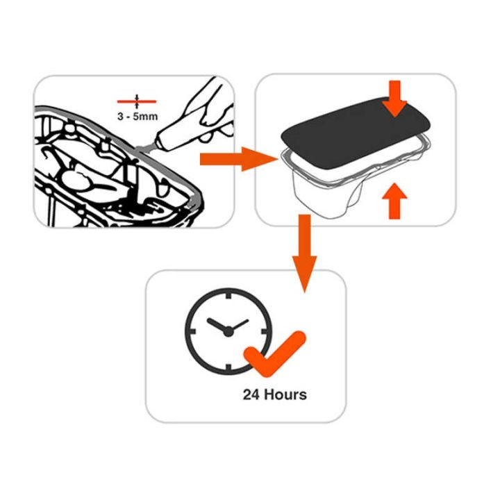 กาวแดงซิลิโคนทนความร้อนสูง-เหนียว-ยืดหยุ่น-ทนแรงดันได้ดี-ซิลิโคน-high-temp-red-rtv-silicone-gasket-maker-กาวซิลิโคน-กาวแดงทาประเก็น-กาวทาปะเก็น