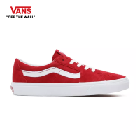 VANS SK8-LOW - (VINTAGE SPORT) CHILI PEPPER/TRUE WHITE รองเท้า ผ้าใบ VANS ชาย หญิง