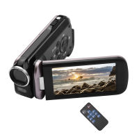 2.7K Ultra HD Mini Digital Video Camera DV Camcorder 48MP 3 Inch Rotatable LCD Touchscreen 18X Zoom Built-in LED Fill-in Light with Rechargeable Lithium Battery for Kids Teenagers Beginners