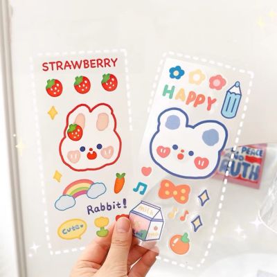 สติกเกอร์ตกแต่ง sticker เกาหลี ติดเคส โน๊ตบุ๊ค สติกเกอร์ กันน้ำ สติ๊กเกอร์ไดคัท สติ๊กเกอร์ PVC