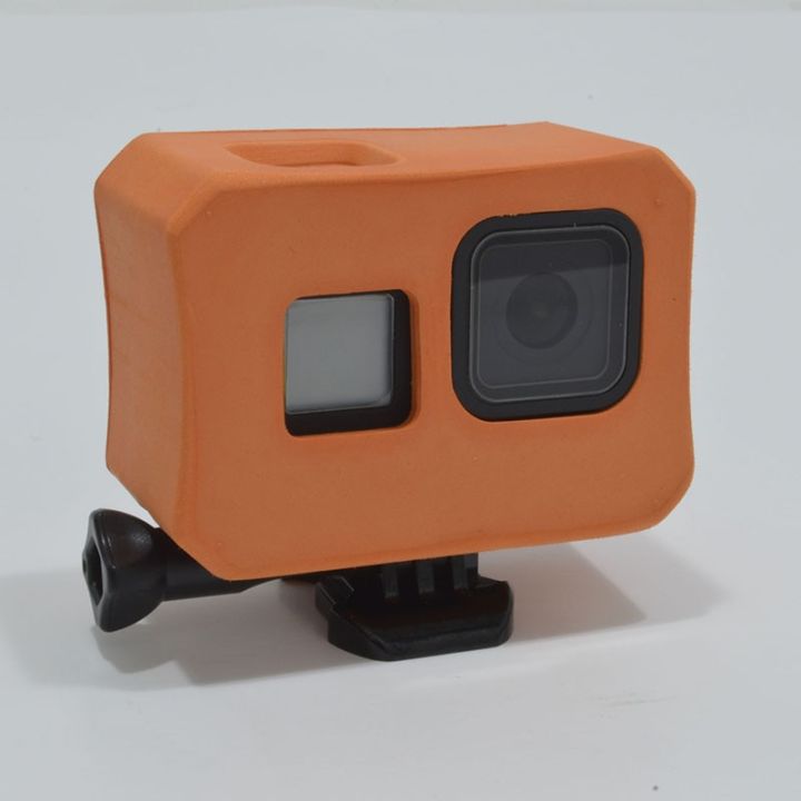 เคสลอยน้ำเคสห่อหุ้มกันตก-eva-สำหรับ-gopro-hero-8กล้องแอ็กชันสีดำอุปกรณ์ลอยน้ำ