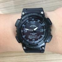 CASIO TOUGH SOLAR นาฬิกาขอมือผู้ชาย รุ่น AQ-S810W-1A2-สีดำ