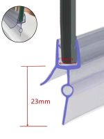 แถบติดกระจกอาบน้ำ6มม. แถบติดซีลประตูช่องว่าง23มม. แผ่นติดกระจกหน้าต่างแบบพกพาอุปกรณ์ที่กั้นประตู