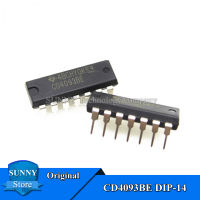 10Pcs Original CD4093BE DIP-14 CD4093 DIP14 Logic ชิป Schmidt Trigger ใหม่เดิม