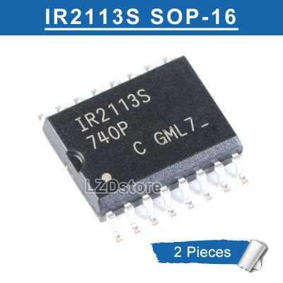 IR2113S SOP16ของแท้2ชิ้น IR2113STRPBF IR2113 2113S SOP-16 SMD ไดรเวอร์โมดูลสูงและต่ำด้านใหม่เอี่ยม IC