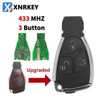 XNRKEY แก้ไข Kunci Remote Mobil 3ปุ่ม433Mhz สำหรับ Mhz Benz B C E S ML W204 W203คลาส CL W210 W211กุญแจรถ