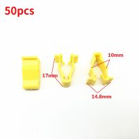 【hot】 50Pcs 90601-SMG-003 Car Arch Clip Trim Fixed Fastener CRV HRV Dashboard Rivets