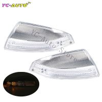 ไฟสัญญาณเลี้ยวกระจกมองหลัง LED ติดประตูรถซ้าย/ขวาสำหรับ Mercedes Benz C-Class W164 W204 W639 S204 ML500 ML300