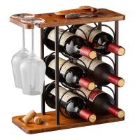 ชั้นวางไวน์แบบยุโรป ชั้นวางขวดไวน์ wrought iron wine rack