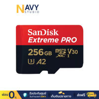 SanDisk Extreme Pro 256GB MicroSDXC Micro SD Card  เมมโมรี่ การ์ด (SDSQXCD-256G-GN6MA)