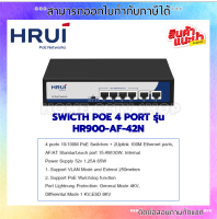 HRUI PoE Neteorks Commercial PoE Switch รุ่น HR900-AF-42N