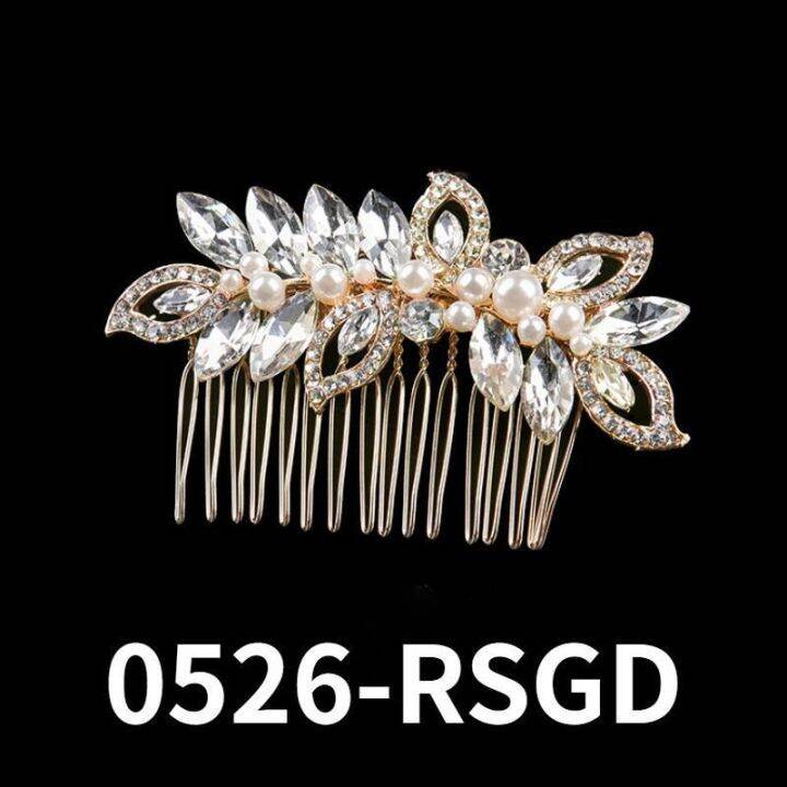 new-fashion-crystal-hair-accessories-hair-comb-head-jewelry-pearl-rhinestone-insert-comb-exquisite-jewelry