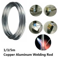 1/3/5M Easy Melt copper aluminum flux cored wire 1.6mm / 2.0mm low temperature aluminum welding rod bar solder wick soldering