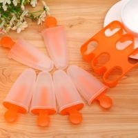 ✺☊ 4 6 7 Cells Ice Cube Molds Kitchen Tools DIY Ice Cream Mold Lolly Mould Popsicle Maker Platsic Randomly Color Summer Accessories