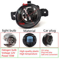 2ชิ้น Led ไฟตัดหมอกสำหรับเรโนลต์สัญลักษณ์คลีโอโทลากูน่าแกรนด์1998-2015ฮาโลเจนเตือนไฟหน้า LED ไฟหน้า Foglights DRL