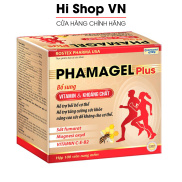 Viên uống bổ sung vitamin tổng hợp và khoáng chất Phamagel Plus bồi bổ cơ