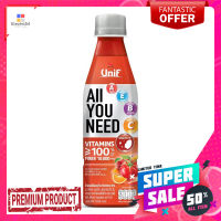 ยูนิฟออลยูนีด ผักผลไม้มะเขือเทศ95% 300มลUNIF ALLYOUNEED 95% VEGET +TOMATO 300ML