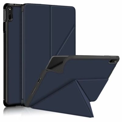 For Huawei MatePad 11 Case with Pencil Holder Multi-folding Flip Stand Smart Folio Tablet Cover for Huawei MatePad 11  Case