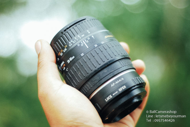 ขายเลนส์macroมือหมุน-งบประหยัด-sigma-28-80mm-f3-5-5-6-macro-serial-3580743-for-olympus-panasonic-mirrorless-ทุกรุ่น