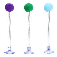 Hairball Sp Toy Suction With Bell Mouse Cat Interactive Pet Tool Elastic Scratcher Mice Teaser Entertainment Multicolor