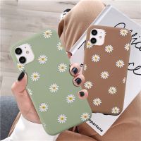 Ottwn Colorful Daisy Flowers Phone Case For iPhone 14 Pro Max 11 12 13 Pro Max X XR XS Max 7 8 6 6s 14 Plus Soft TPU Back Cover