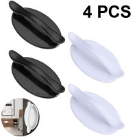 4pcs Plastic Perforation-Free Cabinet Closet Handle Door