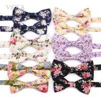 100% Cotton Floral Parent-Child Bowtie Sets Chic Men Women Kids Butterfly Beautiful Party Dinner Wedding Bow Tie Gift Accessory Ties