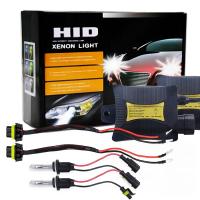 ชุดแปลงไฟซีนอน HID 55W 880/881/H27 6000K พร้อมบัลลาสต์ระบายไอเสียได้สูงบางสีขาว