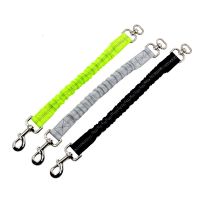 Adjustable Pet Dog Extended Leash Reflective Traction Elastic Rope Extension cable 37-45cmx2.5cm