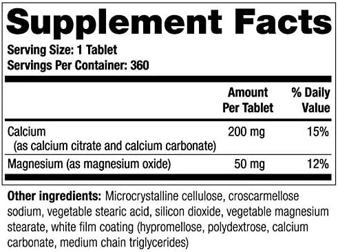 แคลเซียม-แมกนีเซียม-calmag-thins-calcium-amp-magnesium-360-count-bottle