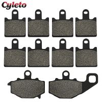 Cyleto Motorcycle Front or Rear Brake Pads for Kawasaki Ninja ZX6R ZX-6R ZX 6R ZX 600 ZX600R 2007 2008 2009 2010 2011 2012-2016 Bar Wine Tools