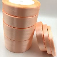 【CC】 (25 yards/roll)Peach 6mm-50mm Wholesale Wrapping ribbons 07