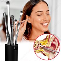 ❍ 6Pcs Ear Cleaner Wax Removal For Cleaning Clean Your Ears Earpick Earwax Tool Pick Remover Personal Health Care Beauty