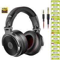 Oneodio Pro 50 Wired Studio Headphones Stereo Professional DJ Headphone with Microphone Over Ear Monitor Earphones Bass Headsets