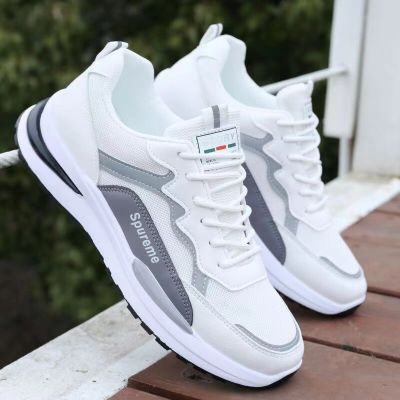 Mens Casual Shoes Men Spring Fashion Breathable Flat Lace-Up Sneakers Men Walking Sneakers Tenis Masculino Zapatillas Hombre