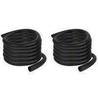 High Guality Tube Split Wire 1/4 Cable 2pcs Loom Cover Conduit 30M Inch Hose Protective Electrical