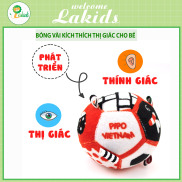 Bóng vải phát triển thị giác- thính giác ba màu cơ bản PiPovietnam LAKIDS