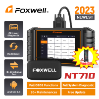 เครื่องสแกน OBD2สำหรับ Bmw/mini/rolls Royce Foxwell NT710 Full System Scan Active &amp; Bi-Directional Control Test OIL SAS TPS DPF BMS SRS EPB ABS Reset Relearn ODB 2 Diagnostic Check Engine Clean Code Creader All เครื่องมือสแกนรถยนต์อเนกประสงค์