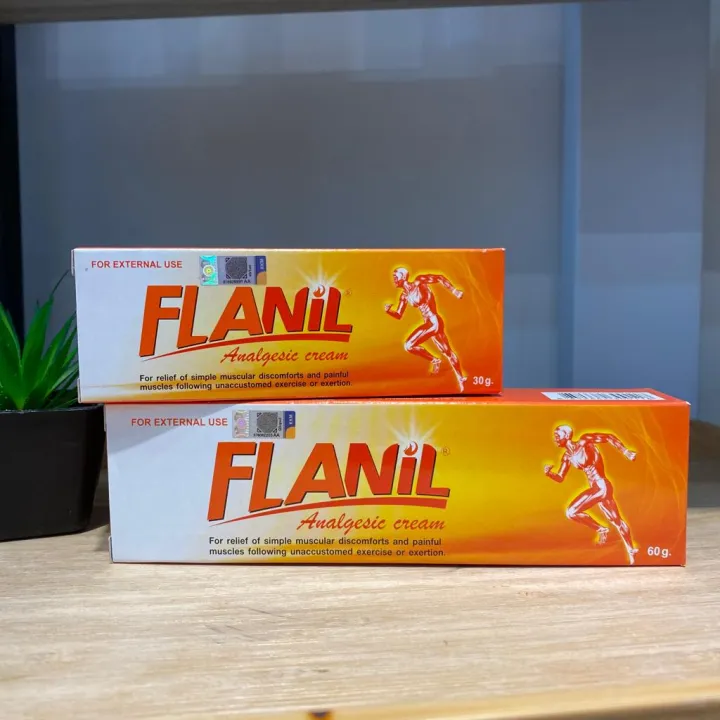 Flanil Analgesic Cream 60g/30g Lazada