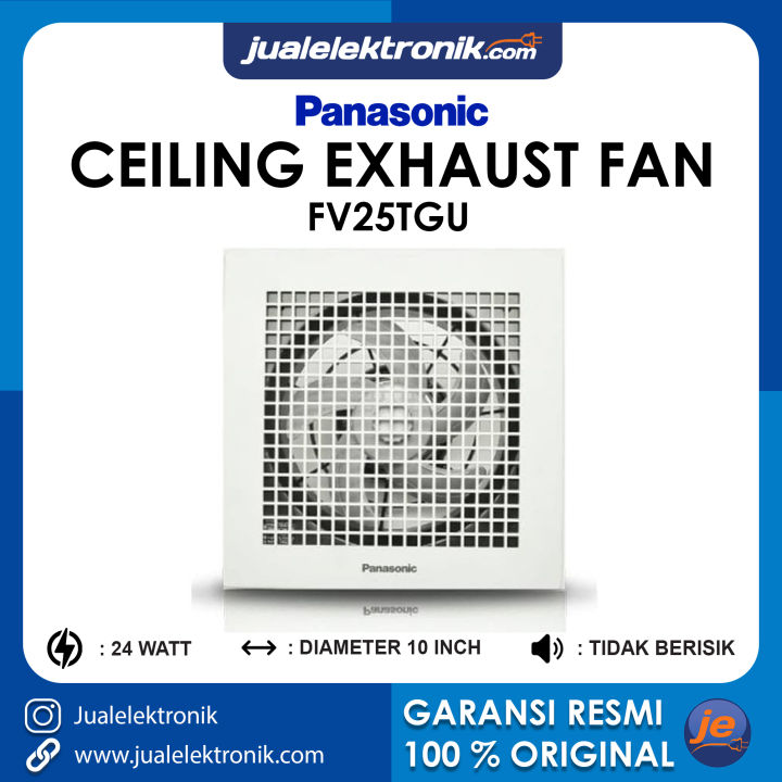 Panasonic Ceiling Exhaust Fan Inch Fv Tgu Lazada Indonesia