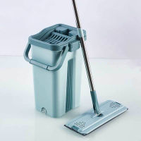 Squeeze Mop with Bucket for Wash Floor Cleaning Home Help Lightning Offers Practical Wet Kitchen Flat Self-Wring Magic Automatic