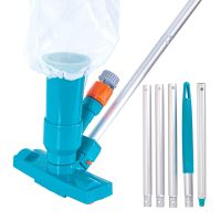 Suction Pool Cleaner Pool Cleaning Brush Pool Vacuum With Powerful Suction Pool Cleaner With Detachable Telescopic Rod Easy