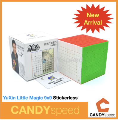 รูบิค Yuxin Little Magic 9x9 Stickerless | By CANDYspeed