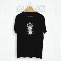 แขนสั้นโอเวอร์ไซส์เสื้อยืด พิมพ์ลายการ์ตูนอนิเมะ Asta BLACK CLOVER สไตล์ญี่ปุ่น สําหรับผู้ชาย และผู้หญิงS-4XL  YN5X