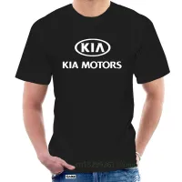 The Mens Tshirt Kia Car Logo Printing Cotton Mens 8068K