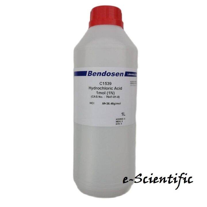 Hydrochloric Acid 1 Mol l 1N 1L BENDOSEN Lazada hydrochloric-acid-1-mol-l-1n-1l-bendosen-lazada
