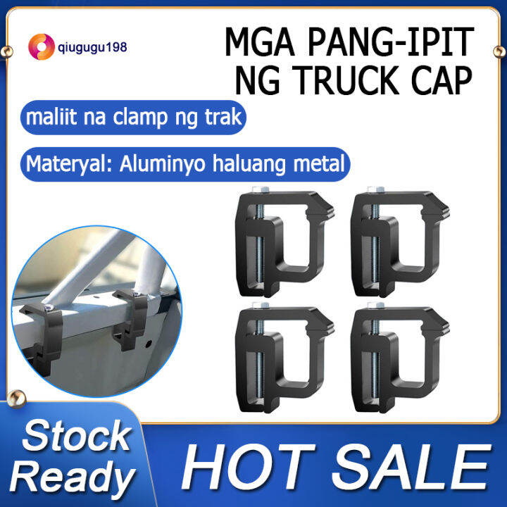 4 Pack Truck Topper Clamps Mounting Clamps Truck Cap Clamps, Truck Bed Clamps and Canopy Clamps