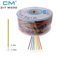 diymore ลวดห่อของขวัญ280M 30 AWG B-30-1000 8สายสายรัดแผงวงจรสีฉนวนกันความร้อน