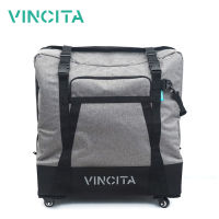 Vincita SIGHTSEER 3.0 กระเป๋าใส่จักรยานบรอมตันอัพเกรดใหม่  วินสิตา B132HX - TRANSPORT BAG WITH 4 WHEELS.