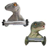 Decorative Dinosaur  Holder Organizer Shelf Punch- Mounted Toilet Roll Holder Paper Towel Holder for Lavatory Home Decoration Toilet Roll Holders